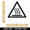 Hot Surface Warning Danger Sign Rubber Stamp for Stamping Crafting Planners